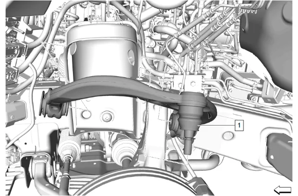 Front Upper Control Arm Replacement - Left Side (F47) — figure 25