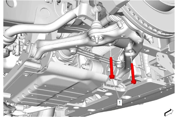 Front Upper Control Arm Replacement - Right Side (F47) — figure 12