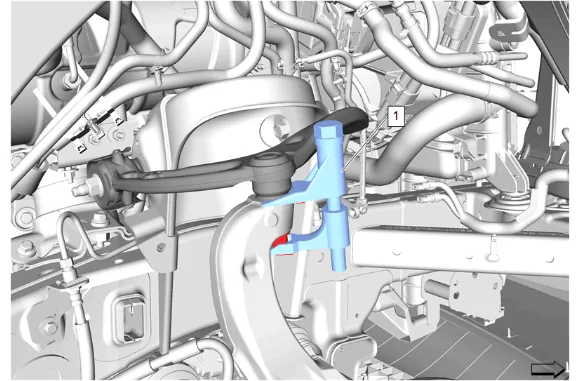 Front Upper Control Arm Replacement - Right Side (F47) — figure 20