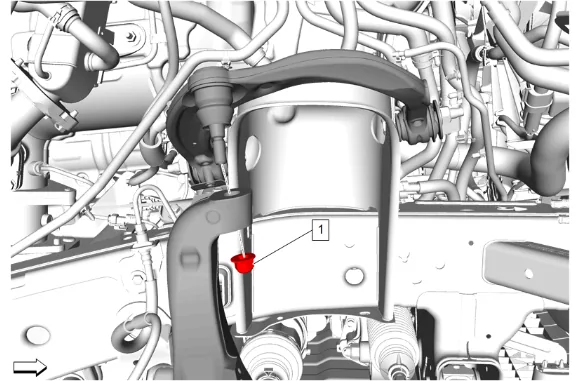 Front Upper Control Arm Replacement - Right Side (F47) — figure 21