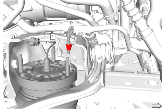 Front Upper Control Arm Replacement - Right Side (F47) — figure 24