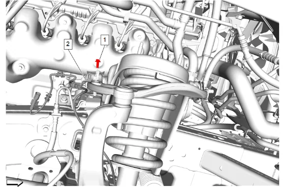 Front Upper Control Arm Replacement - Right Side (ZW7, Z56) — figure 8
