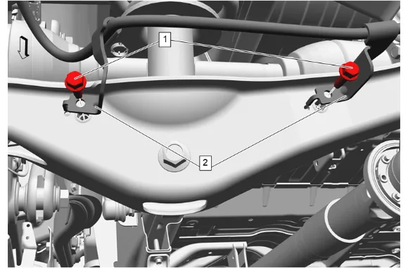 Rear Shock Absorber and Spring Removal and Installation (F47) — figure 5