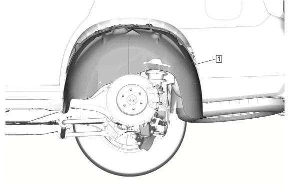 Rear Shock Absorber and Spring Removal and Installation (ZW7, Z56) — figure 4