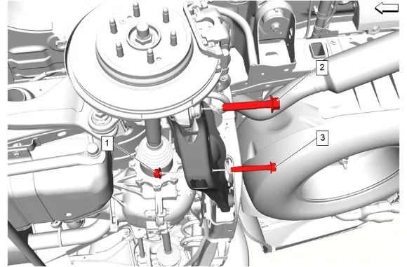 Rear Shock Absorber and Spring Removal and Installation (ZW7, Z56) — figure 6