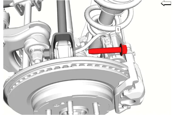 Rear Suspension Knuckle Replacement (Z56) — figure 11