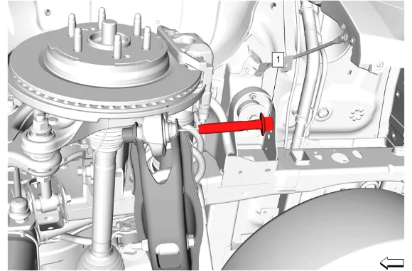 Rear Suspension Knuckle Replacement (Z56) — figure 13