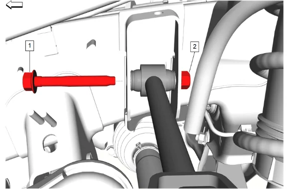 Rear Suspension Lateral Link Replacement — figure 1