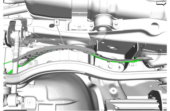 Rear Suspension Trailing Arm Replacement — figure 2