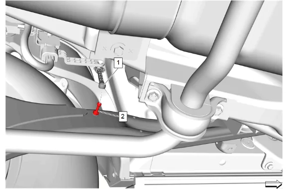 Rear Suspension Trailing Arm Replacement — figure 3