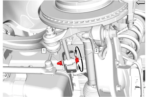 Rear Toe Adjustment — figure 1