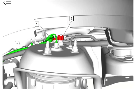 Shock Absorber, Shock Absorber Component, or Spring Replacement (F47) — figure 8