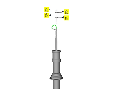 Shock Absorber, Shock Absorber Component, or Spring Replacement (F47) — figure 17