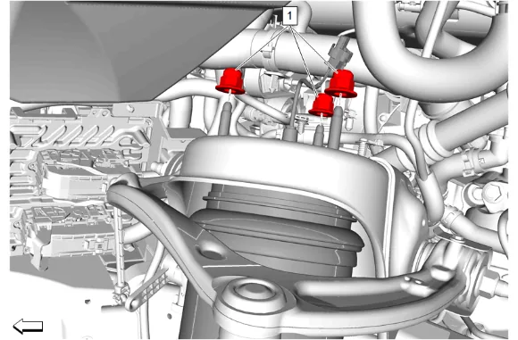 Shock Absorber, Shock Absorber Component, or Spring Replacement - Left Side (F47) — figure 4