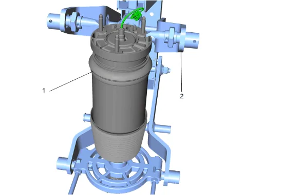 Shock Absorber, Shock Absorber Component, or Spring Replacement - Left Side (F47) — figure 9