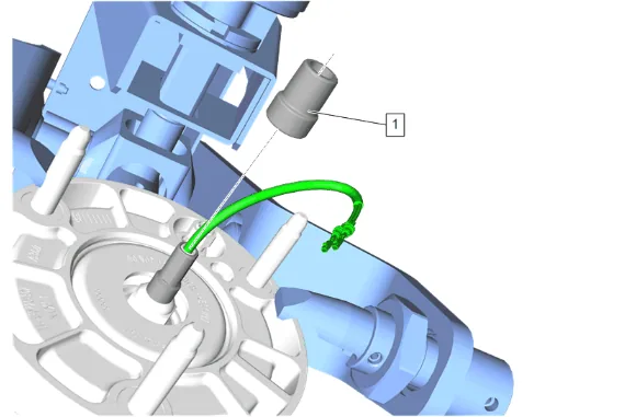 Shock Absorber, Shock Absorber Component, or Spring Replacement - Left Side (F47) — figure 12
