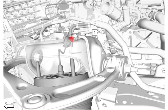 Shock Absorber, Shock Absorber Component, or Spring Replacement - Left Side (F47) — figure 20
