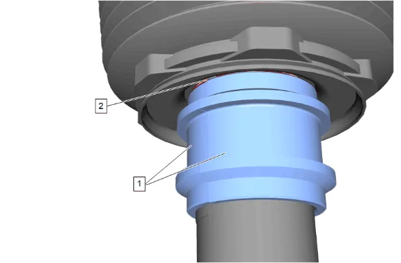Shock Absorber, Shock Absorber Component, or Spring Replacement - Right Side (F47) — figure 13