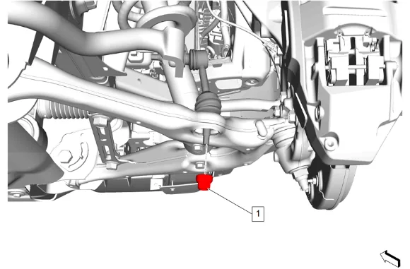 Shock Absorber, Shock Absorber Component, or Spring Replacement - Right Side (ZW7, Z56) — figure 16