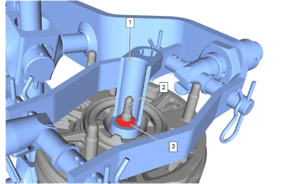 Shock Absorber, Shock Absorber Component, or Spring Replacement - Right Side (ZW7, Z56) — figure 20