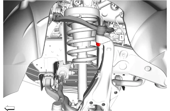 Steering Knuckle Replacement (2WD with Z56) — figure 15