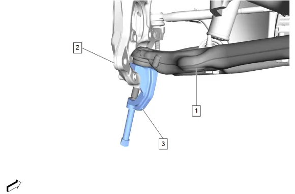 Steering Knuckle Replacement (2WD with Z56) — figure 19