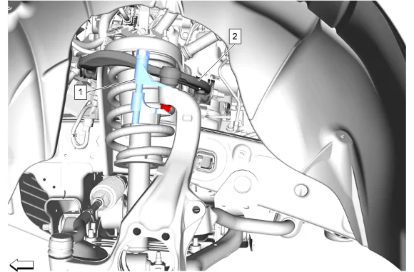 Steering Knuckle Replacement (2WD without Z56) — figure 17