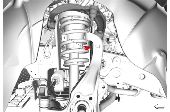 Steering Knuckle Replacement (4WD with Z56) — figure 17