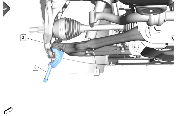 Steering Knuckle Replacement (4WD with Z56) — figure 19