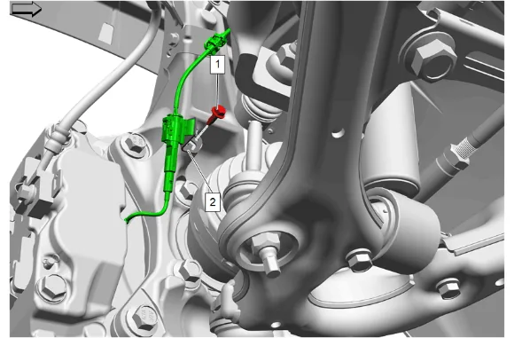 Steering Knuckle Replacement (4WD without Z56) — figure 4
