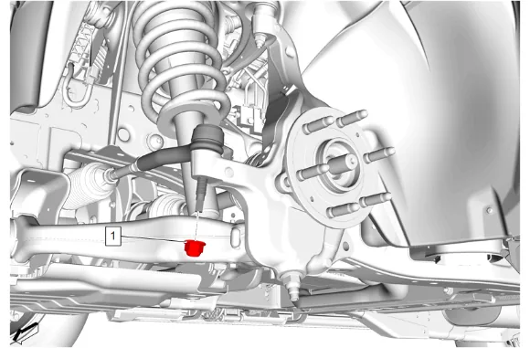 Steering Knuckle Replacement (4WD without Z56) — figure 11
