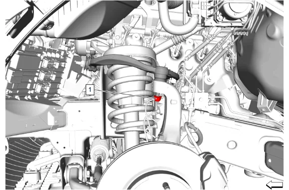 Steering Knuckle Replacement (4WD without Z56) — figure 16