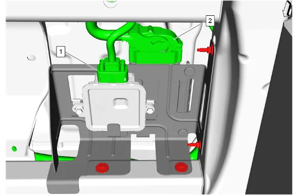 Suspension Control Module Replacement — figure 1