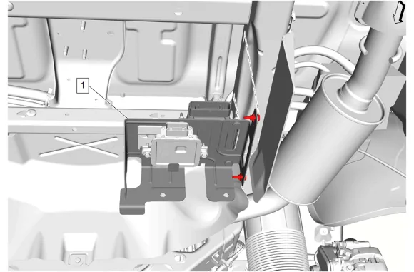Suspension Control Module Replacement — figure 3