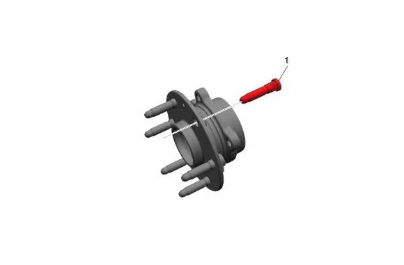 Wheel Stud Replacement (F47, ZW7) — figure 12