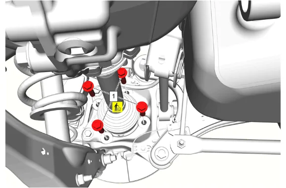 Wheel Stud Replacement (Z56) — figure 8