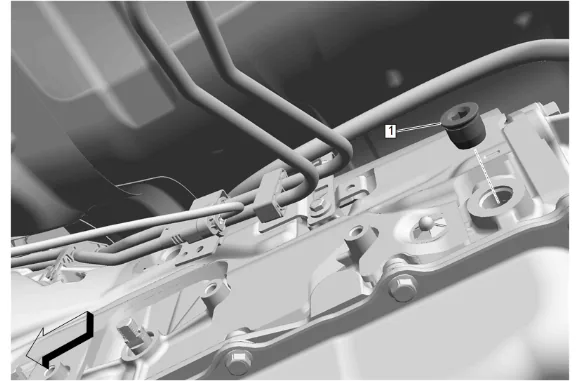Automatic Transmission Case Hole Plug Replacement — figure 1