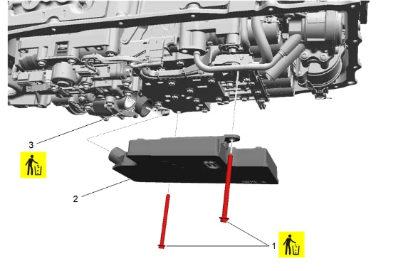 Automatic Transmission Intermediate Speed Sensor Replacement (Sensor 1 LM2) — figure 1
