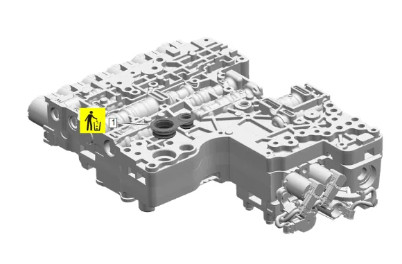 Automatic Transmission Intermediate Speed Sensor Replacement (Sensor 2 LM2) — figure 6