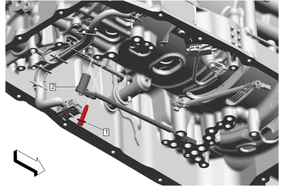 Automatic Transmission Intermediate Speed Sensor Replacement (Sensor 2 LM2) — figure 7