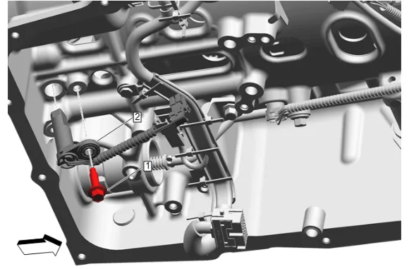 Automatic Transmission Output Speed Sensor Replacement (L84, L87) — figure 7