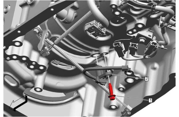 Automatic Transmission Turbine Speed Sensor Replacement (L84, L87) — figure 7