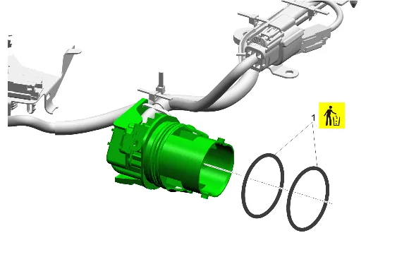 Control Valve Assembly and Transmission Wiring Harness Removal — figure 8