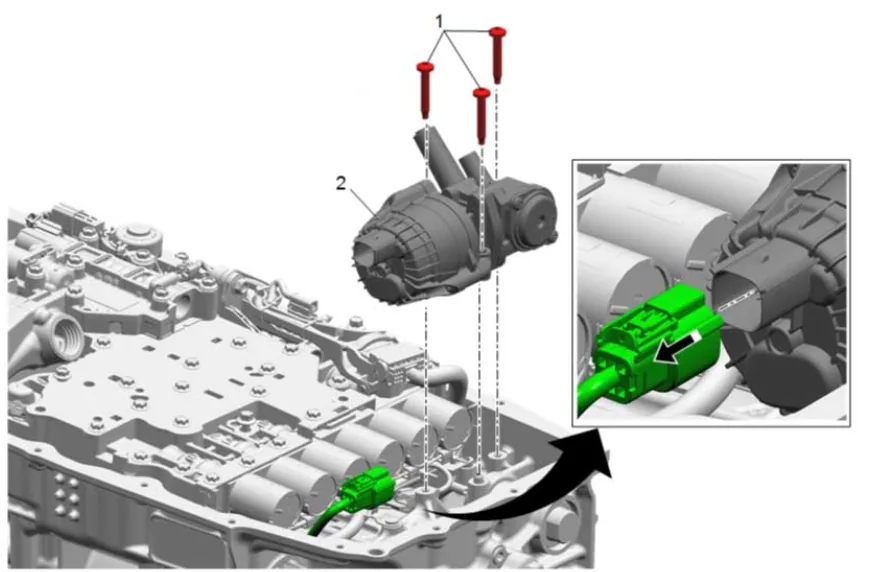 Control Valve Body Replacement (L84, L87) — figure 3