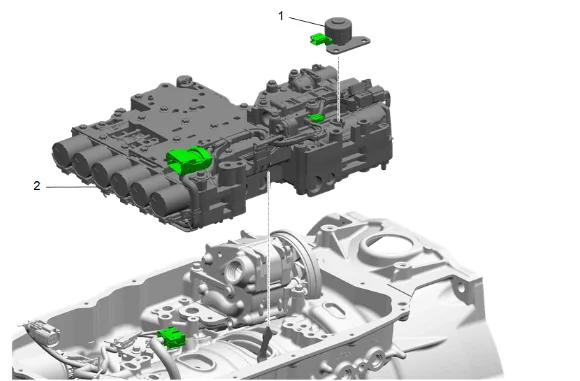 Control Valve Body Replacement (L84, L87) — figure 5