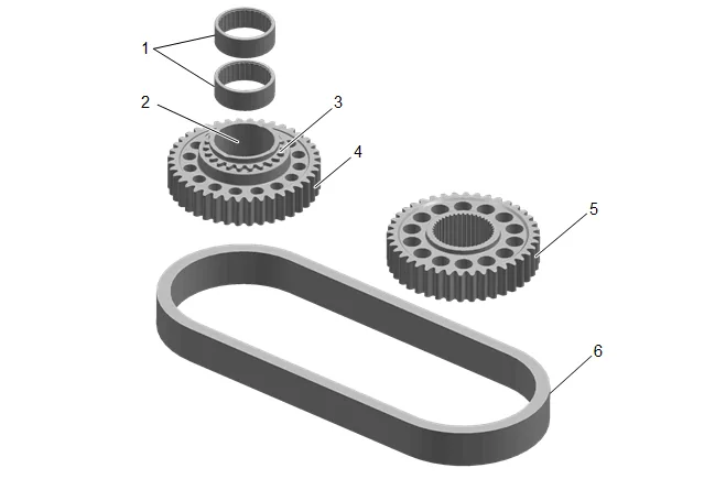 Drive Chain, Drive Sprocket, and Driven Sprocket Cleaning and Inspection (1) — figure 1