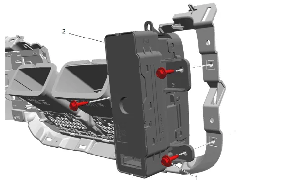 Electronic Transmission Shift Control Pushbutton Replacement — figure 6
