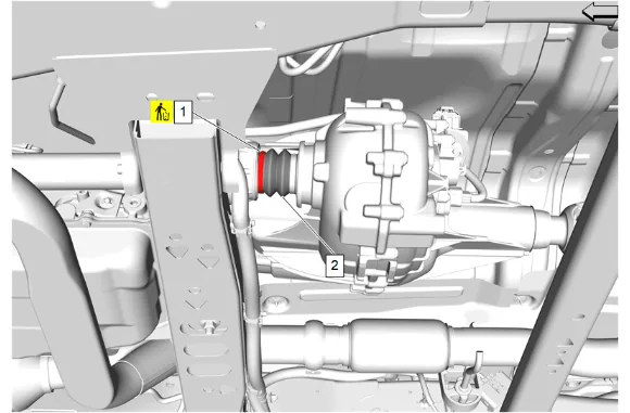 Front Output Shaft Seal Replacement (LM2) — figure 2