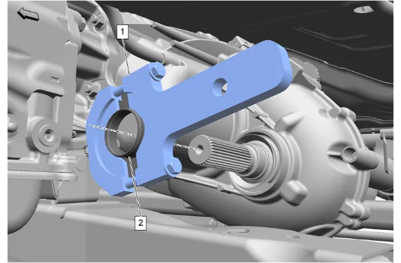 Front Output Shaft Seal Replacement (LM2) — figure 6