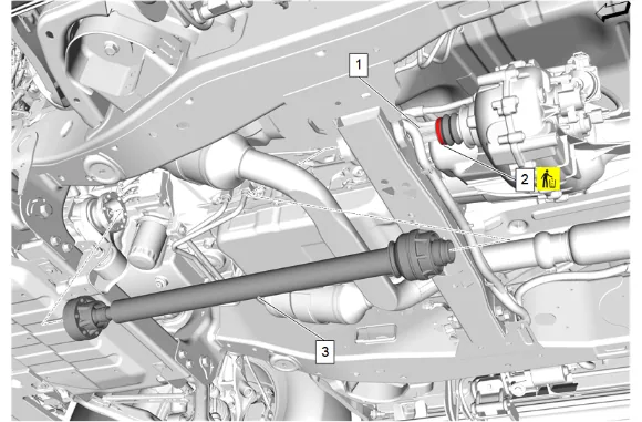 Front Output Shaft Seal Replacement (LM2) — figure 10